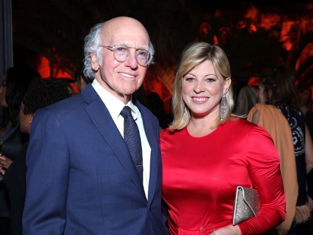 Ashley Underwood and Larry David