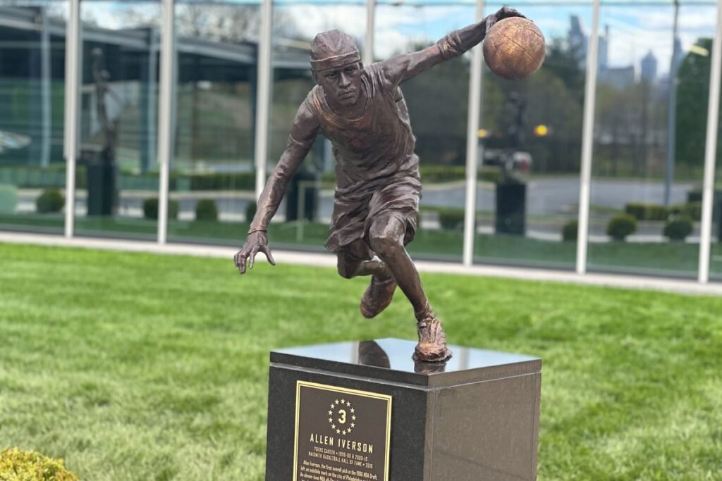 Allen Iverson Statue Revealed