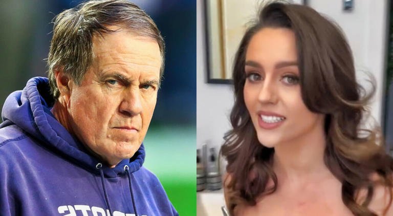 Bill Belichick and Jordon Hudson