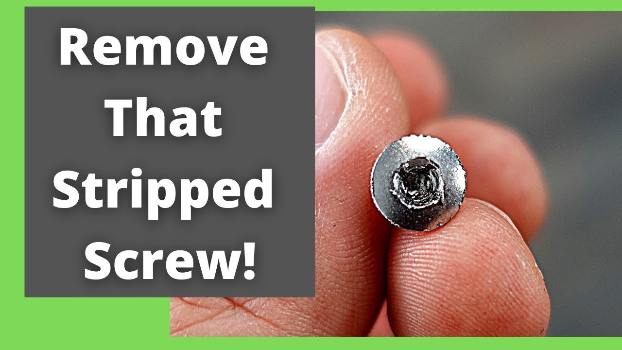 How To Remove Stripped Screws: Easiest Ways To Remove Broken/Chipped Screws From Wall, Electronics or Wood