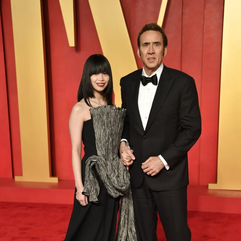 Nicolas Cage and Riko Shibata